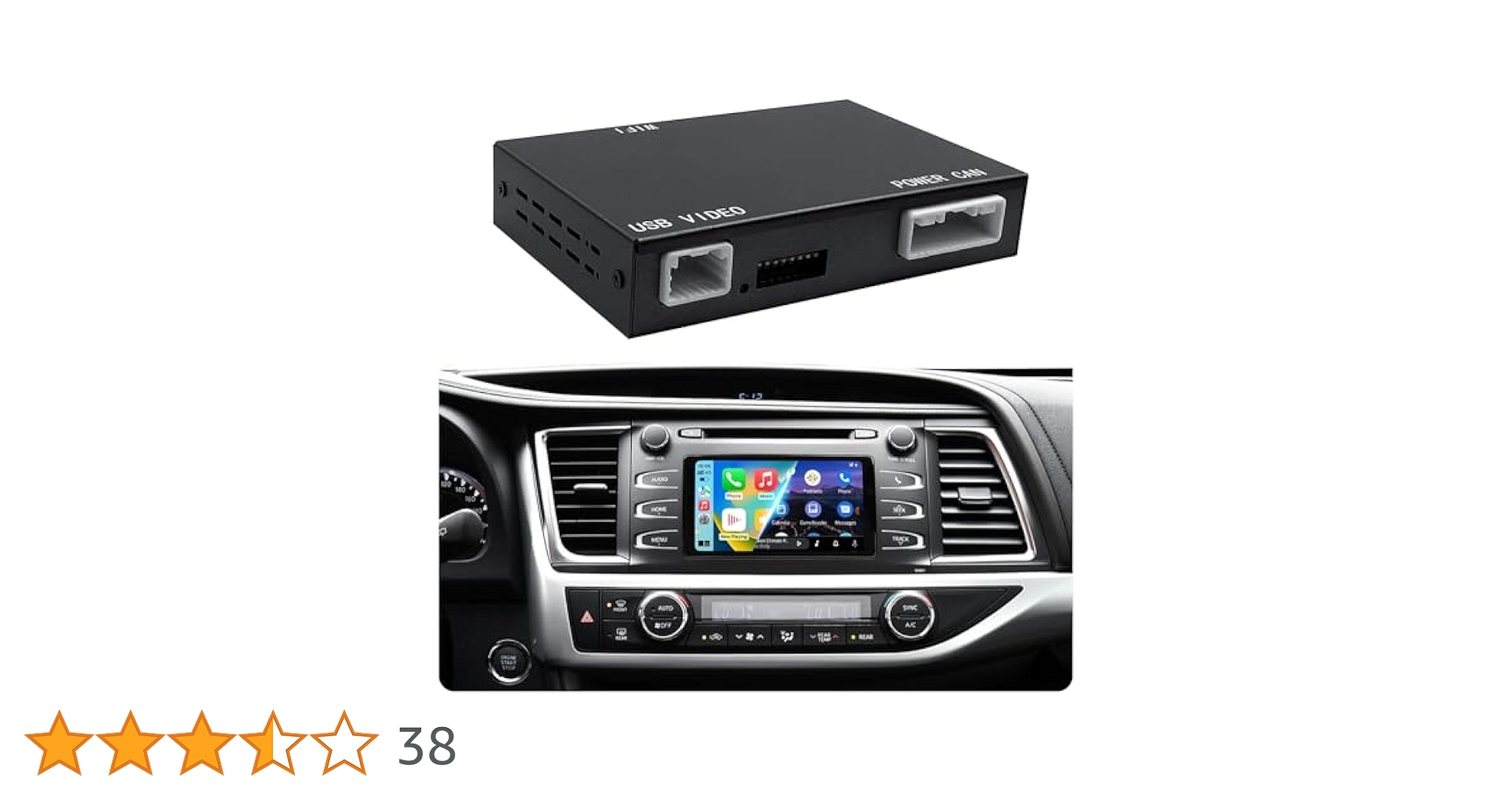 ZHNN Wireless CarPlay Adapter Compatible with Toyota Entune2